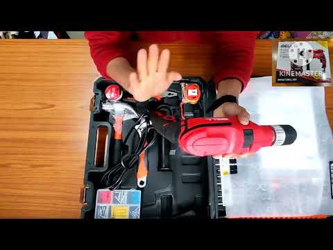 Unboxing | iBELL IBL TD13-100 650W impact drill set | in English |