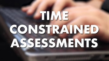 Preparing For Time Constrained Assessments | University Of Lincoln