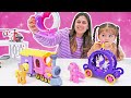 Kız videoları! My Little Pony ile özel bölümler! Ayşe ve Defne ile eğitici oyunlar