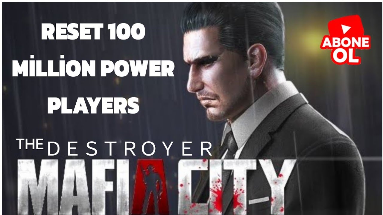 MAFİA CİTY | RESET 100 MİLLİON POWER PLAYERS | ᵀᴴᴱＤＥＳＴＲＯＹＥＲ (+3000 % BİKER) | İYİ SEYİRLER 