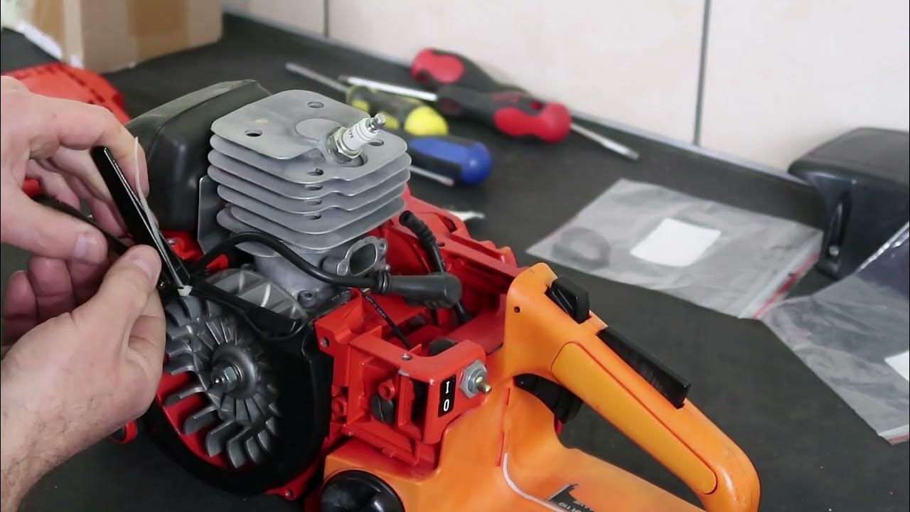 Sachs Dolmar 110 chainsaw assembly 9z12 YouTube