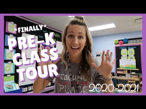 CLASSROOM TOUR  |  Pre-K Classroom 2020  | Succulent Decor