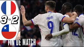 France vs Chile | Highlights Friendly Game 3-2 | full recap 2024