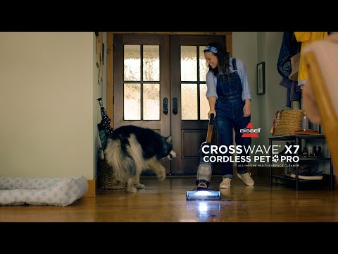 BISSELL CrossWave X7 25.2 Volt Cordless Wet/Dry Pet Stick Vacuum at