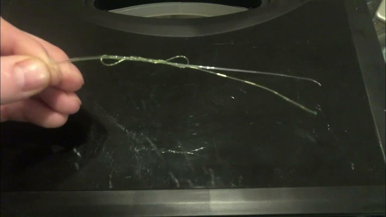 How to tie an adjustable / sliding stop knot YouTube