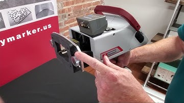 Marks in 60 Seconds: FlyMarker mini with Integrated Barcode Scanner and Magnetic Holding Plate
