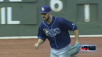 TB@BOS: Souza Jr. runs down ball on the warning track