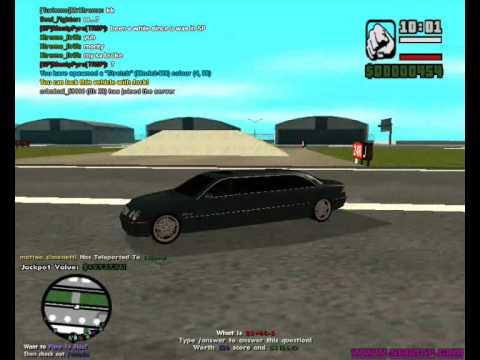 Gta SA Mercedes CL65 and Hummer H2 limo mods