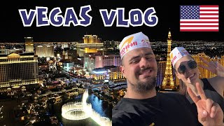 FIRST TIME IN AMERICA - VEGAS VLOG