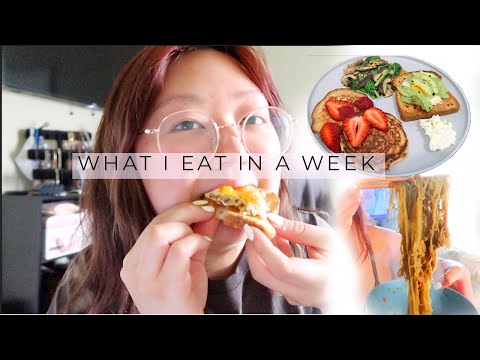 What I Eat in A Week // Non Restrictive Counting Calories