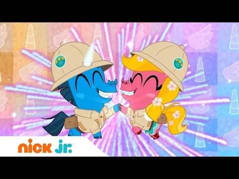 Детёныш динозавра | Рог и Пегги | Nick Jr. Россия