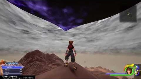 KINGDOM HEARTS Ⅲ out of bounds keyblade graveyard.