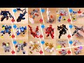 37 LEGO robot 3D & stop motion animations! All my LEGO transformers and combiners mech MOC!