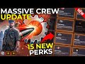 Big crew system changes and new perks  world of tanks