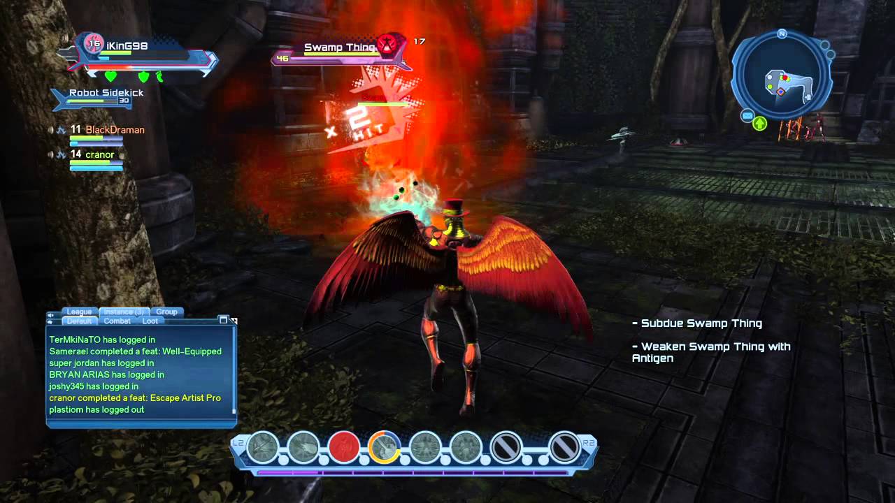 DC Universe Online lets  kill [swamp thing]