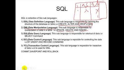 lecture 2.2 | DBMS | SQL | SQL Sub Languages | Dr. Pushpa Choudhary