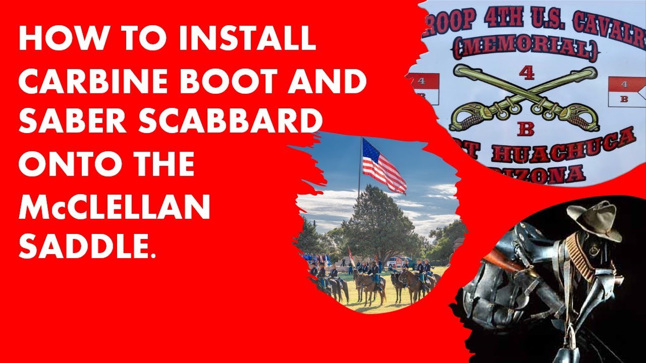 ATTACHING CARBINE BOOT AND SABER SCABBARD TO CAVALRY SADDLE YouTube attaching-carbine-boot-and-saber-scabbard-to-cavalry-saddle-youtube