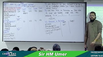 FAR Post Batch Sir Umer Lecture 16 A2