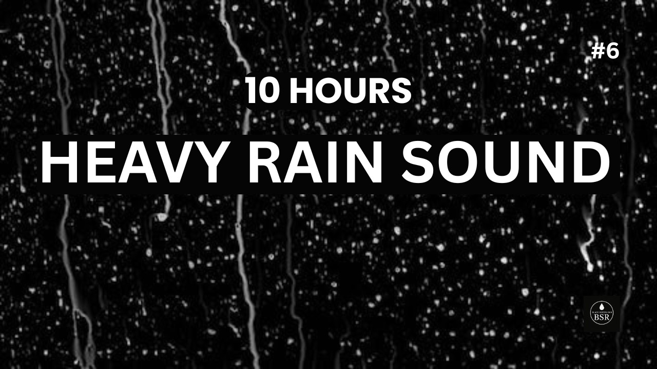 Try Listening 3 Minutes | Heavy Rain Washes Away All Your Stress DeepSleep!