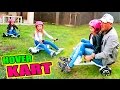 CONVERTIMOS UN PATINETE ELÉCTRICO en un HOVERKART · VLOG ·