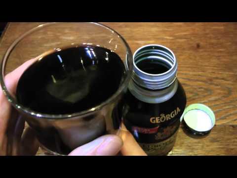 ジョージア缶コーヒーヨーロピアンコクのブラック
