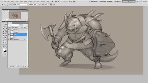 Using a Toned Digital Canvas In Adobe Photoshop