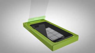 Devices Group | PureGear | High Definition Tempered Glass with Alignment Tray Installation