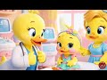 Polish | Wizyta u lekarza z Rodziną Kaczek | Doctor Visit with Duck Family
