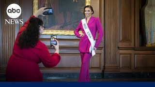Miss USA gives up her crown to focus on mental health