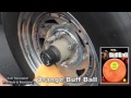 Flitz 5&quot; Orange Buff Ball Demo