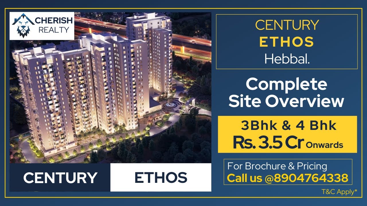 Century Ethos, Hebbal | +91-8904764338 | Cherish Realty