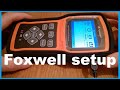 Foxwell scanner Activation and Software install Set up