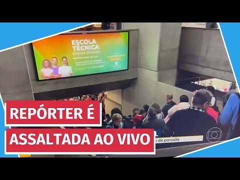 Além de Ju Massaoka: 5 repórteres que sofreram tentativa de assalto ao vivo na TV