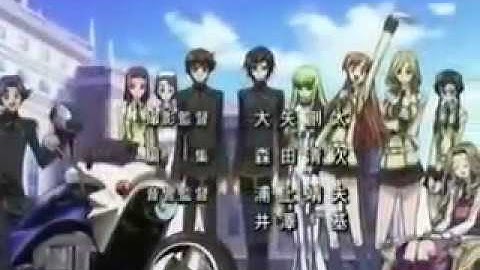 Code Geass ending 1 full