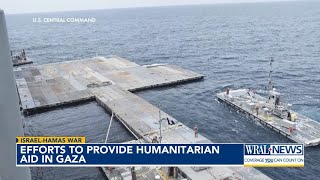 US says Gaza Pier Project is complete and aid will soon flow as Israel-Hamas War rages