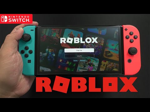 Roblox Gameplay On Nintendo Switch OLED