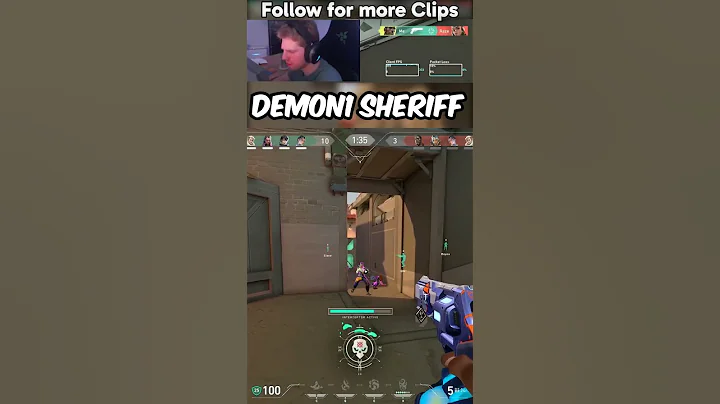 Demon1 Sheriff 4K #valorant #valorantclips #gaming #valoranthighlights #shorts