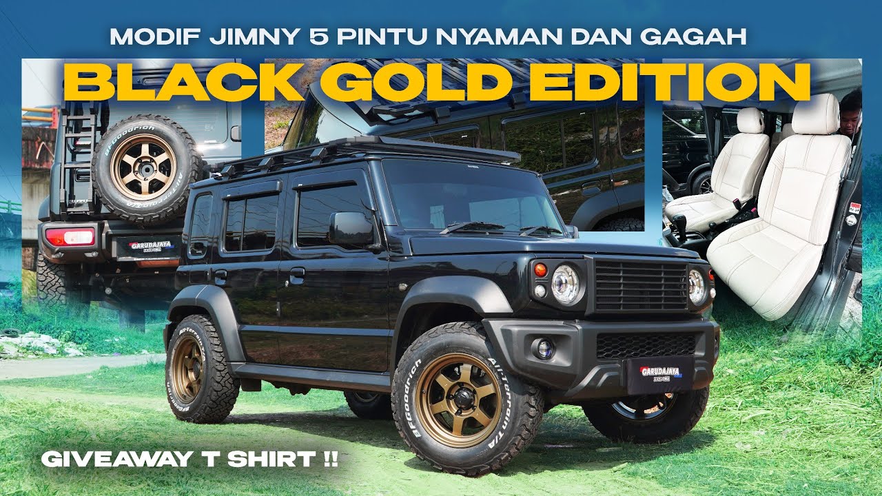 SPECIAL GIVEAWAY | MODIF JIMNY 5 DOORS JADI OFFROAD, SIAP TERJANG BANJIR !! 