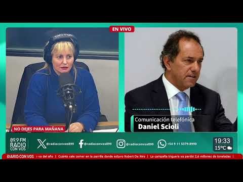 Daniel Scioli - Embajador argentino en Brasil | No Dejes Para Mañana