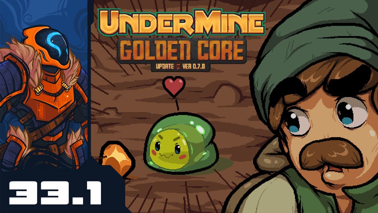 Caramel Corn Is Peak Popcorn Let's Play UnderMine [Golden Core Update