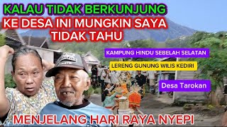 LUAR BIASA ! Berasa seperti dibali kampung Hindu dibalik gunung Wilis menjelang hari raya Nyepi 