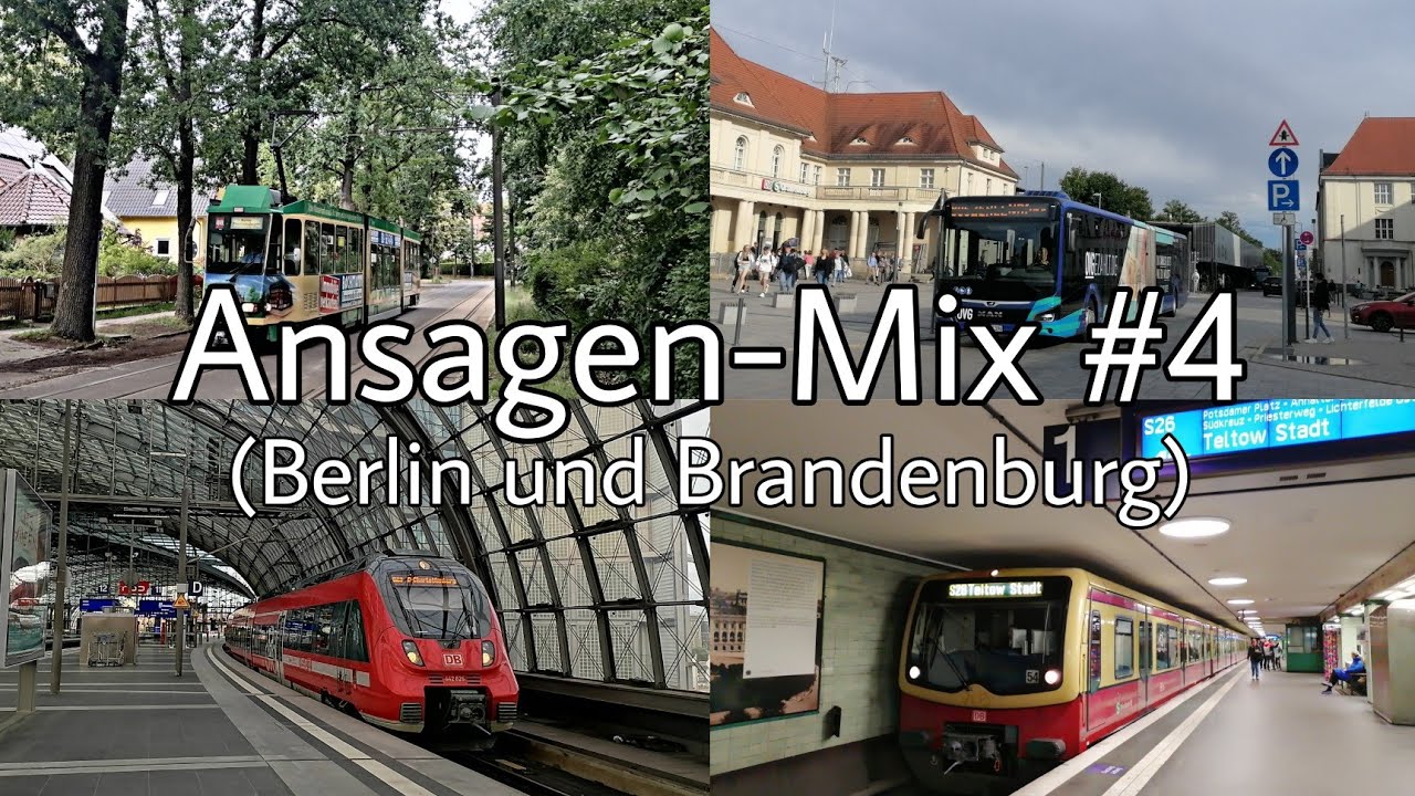 Ansagen-Mix vom ÖPNV aus Berlin und Brandenburg #4