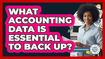 What Accounting Data Is Essential to Back Up?