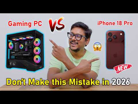 iPhone 18 Pro vs Gaming PC...🔥Which will Win ? 😱 Ultimate Showdown !!