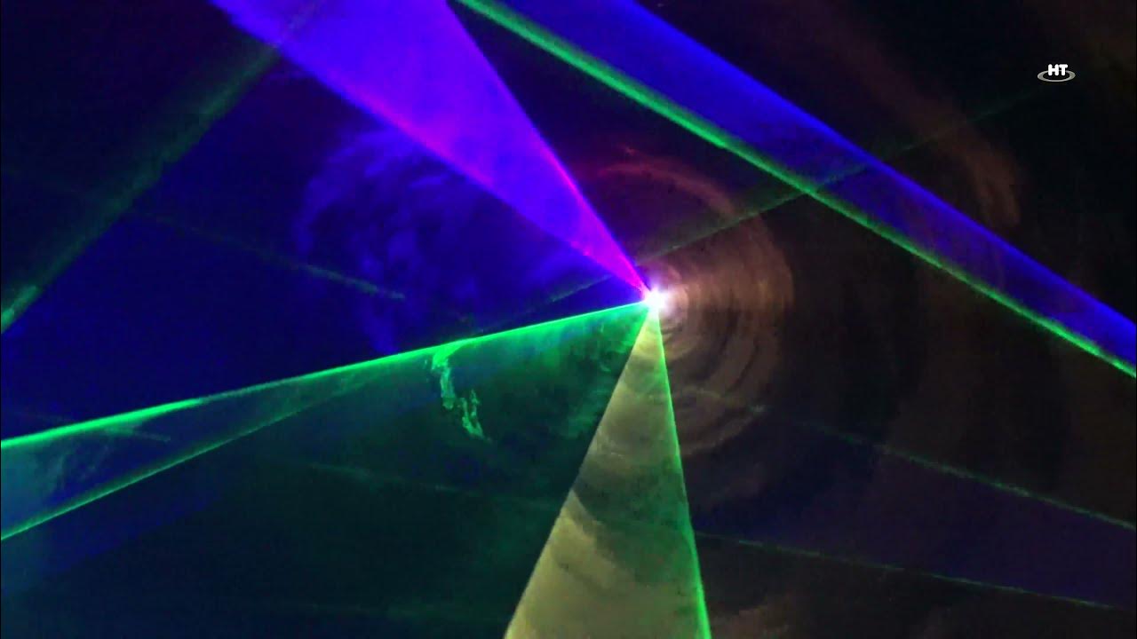 Lasershow Mondfest 2018 in den Gärten der Welt Berlin YouTube