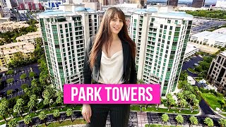 Park Towers Las Vegas Unit Tour - Luxury High Rise Condo Near the Strip