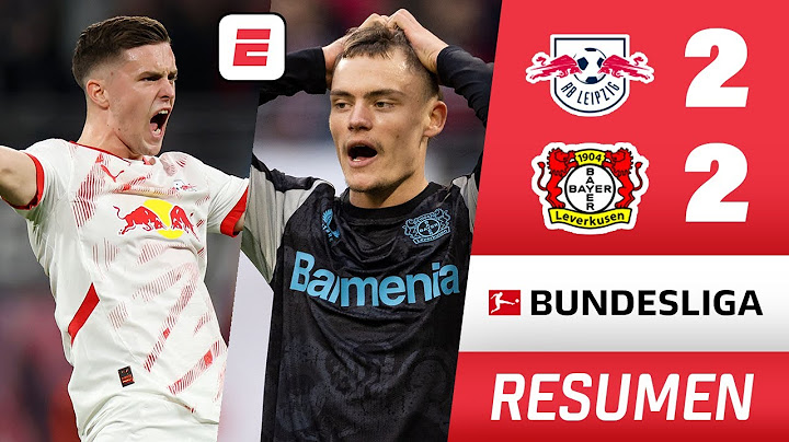 BAYER LEVERKUSEN empató 2-2 vs Leipzig y el BAYERN MUNICH SE LE ESCAPA en la tabla | Bundesliga