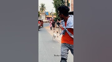 Skating masti 🤪🤣 #skater #brotherskating #skating #girlreaction #girls #funny #road #masti #india