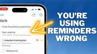 Become a Reminders PRO with this iPhone Tutorial!