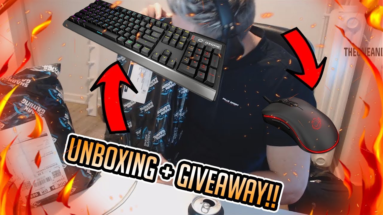 MATHIAS HJORT UNBOXER TING FRA SHARKGAMING (GIVEAWAY!)
